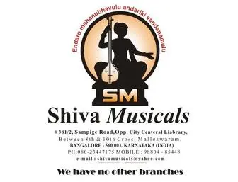 Shivamusicalsindia.com(Western Instruments) Screenshot