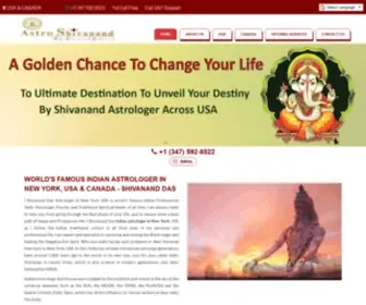 Shivanandastrologer.com(Shivanand Das) Screenshot