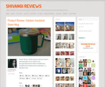 Shivangireviews.com(Shivangi Reviews) Screenshot