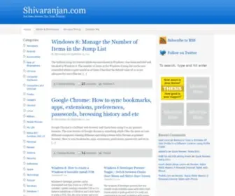 Shivaranjan.com(Tech News) Screenshot