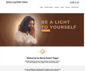 Shivasatoriyoga.com(Shiva Satori Yoga) Screenshot