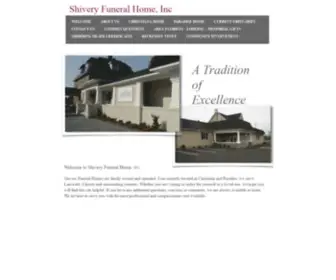 Shiveryfuneralhome.com(Shiveryfuneralhome) Screenshot