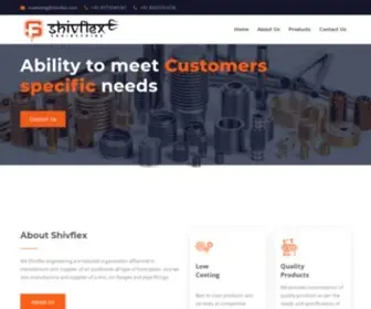 ShivFlex.com(ShivFlex Engineering) Screenshot