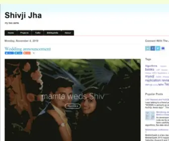 ShivJijha.com(Shivji Jha) Screenshot