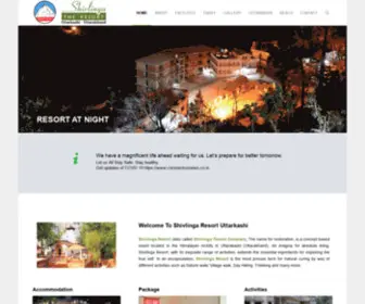 Shivlingauttarkashi.com(Shivlnga Resort Uttarakashi) Screenshot