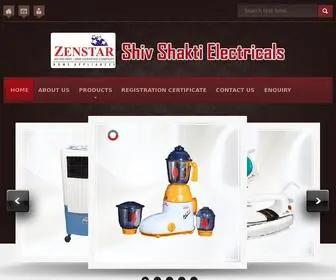 Shivshaktielectricals.com(Electric Water Coolers manufacturers) Screenshot