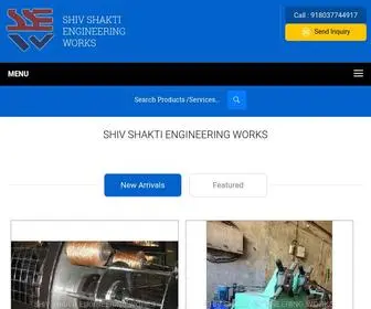 Shivshaktienggworks.net(SHIV ENGINEERING WORKS) Screenshot