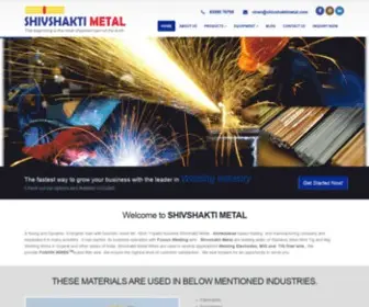 Shivshaktimetal.com(Welding Wires and Consumables Manufacturer) Screenshot