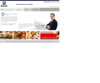 Shivtex.com(International Food Trading) Screenshot