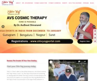Shivyog.com(Cosmic energy meditation) Screenshot