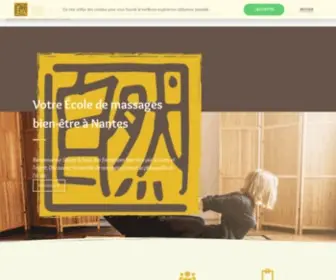 Shizenschool.fr(École de massage bien) Screenshot