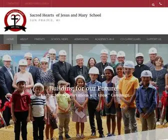 SHJMS.org(Sacred Hearts of Jesus and Mary School) Screenshot