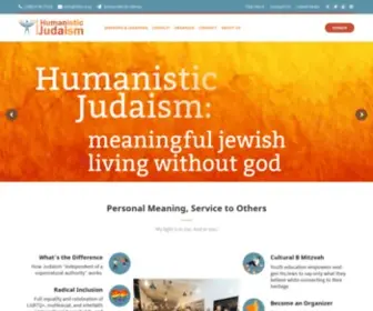 SHJ.org(Society for Humanistic Judaism) Screenshot