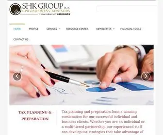 SHKgroup.com(SHK Group PLLC) Screenshot