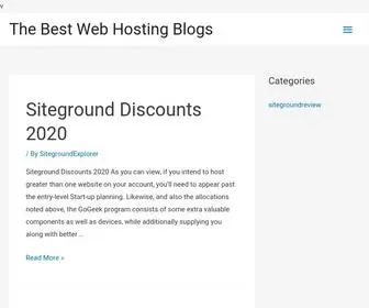 Shkollarrezor.com(The Best Web Hosting Blogs) Screenshot