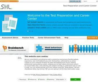 SHldirect.com(Test Preparation & Career Center) Screenshot