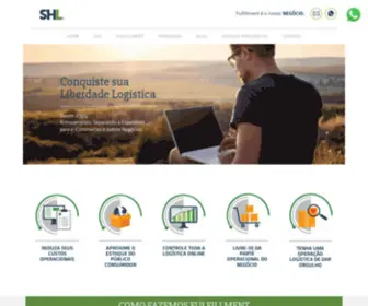SHllogistica.com.br(SHL Log) Screenshot