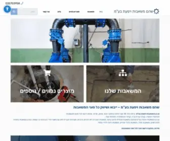 SHM-Pumps.co.il(יבואן משאבות) Screenshot