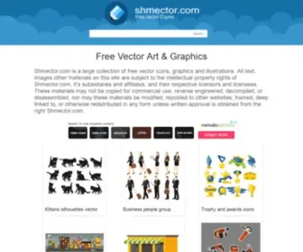 Shmector.com(Vector for free use) Screenshot