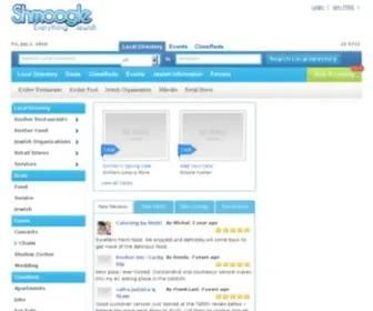 Shmoogle.com(Your source for everything Jewish) Screenshot