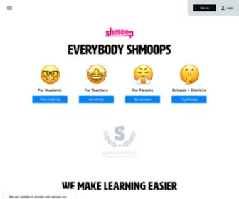 Shmoop.com(Homework Help & Study Guides For Students) Screenshot