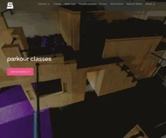 Shmovement.com(Boulder's Parkour School) Screenshot