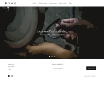 Sho-Eyeworks.com(SHO EYEWORKS) Screenshot