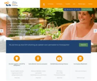 Sho-Horeca.nl(Stichting Horeca Onderwijs (SHO)) Screenshot