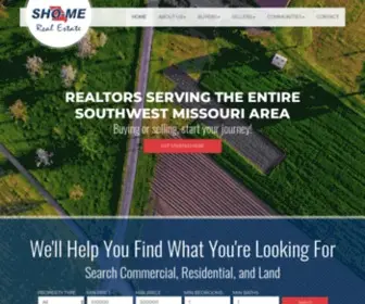 Sho-Mehomes.com(Sho-Me Real Estate) Screenshot