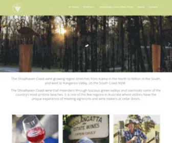 Shoalhavencoastwine.com.au(Shoalhaven Coast Wineries) Screenshot