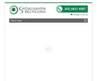 Shoalhavenrecycling.com.au(Recycling and Waste Management) Screenshot