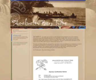 Shoalwaterbay-NSN.gov(Shoalwater Bay Tribe) Screenshot