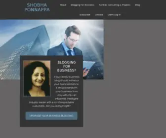 Shobhaponnappa.com(Shobha Ponnappa) Screenshot