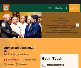 Shobhituniversity.ac.in(Shobhit university) Screenshot