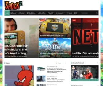 Shock2.at(Deine Webseite & Community für Videospiele) Screenshot