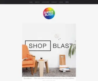 Shockblast.net(Design inspiration) Screenshot