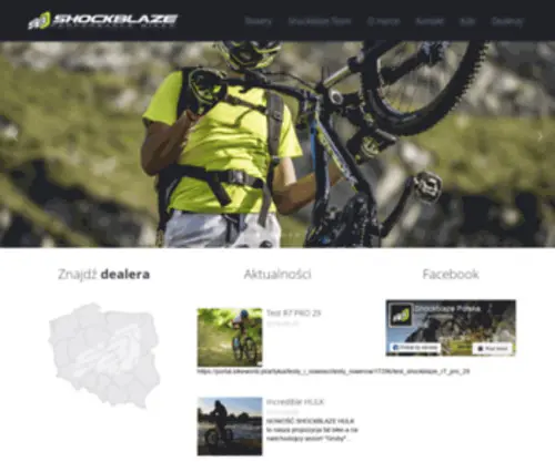 Shockblaze.pl(Rowery) Screenshot