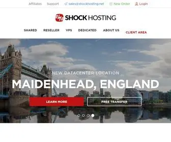 Shockhosting.net(Shock Hosting) Screenshot
