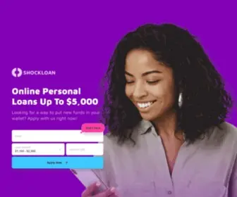 Shockloan.net(Get Your Personal Loan Today) Screenshot