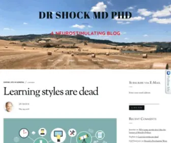 Shockmd.com(Dr Shock MD PhD) Screenshot