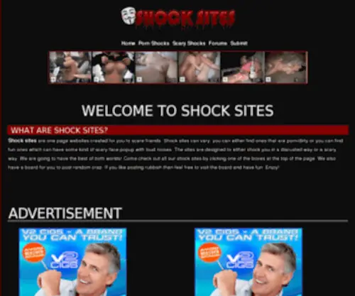 Shocksites.net(Shock Sites) Screenshot