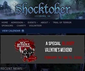 Shocktober.org(Leesburg Haunted House & Events) Screenshot