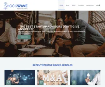 Shockwaveinnovations.com(Shockwave Innovations has been advising startups for years &) Screenshot