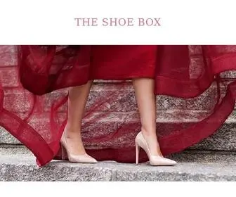 Shoeboxcanada.ca(The Shoe Box) Screenshot