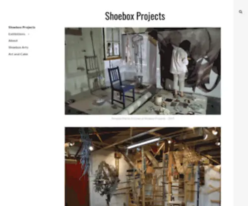 Shoeboxprojects.com(Amanda Maciel Antunes at Shoebox Projects) Screenshot