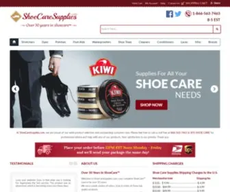 Shoecaresupplies.com(Shoe polish) Screenshot