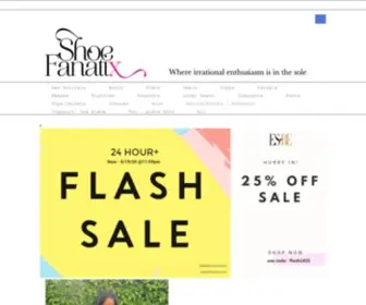 Shoefanatix.com(Shoe FanatiX) Screenshot