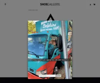 Shoegallerymiami.com(Shoe Gallery Inc) Screenshot