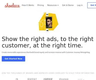 Shoelace.com(Digital Advertising for eCommerce Brands) Screenshot
