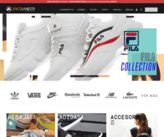 Shoelander.com(Footwear Retail) Screenshot